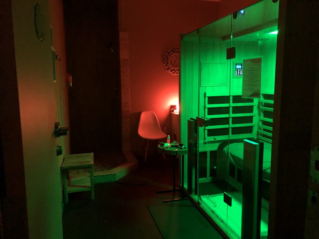 Room 4 at Elevated Sauna Studio in Las Vegas & Henderson
